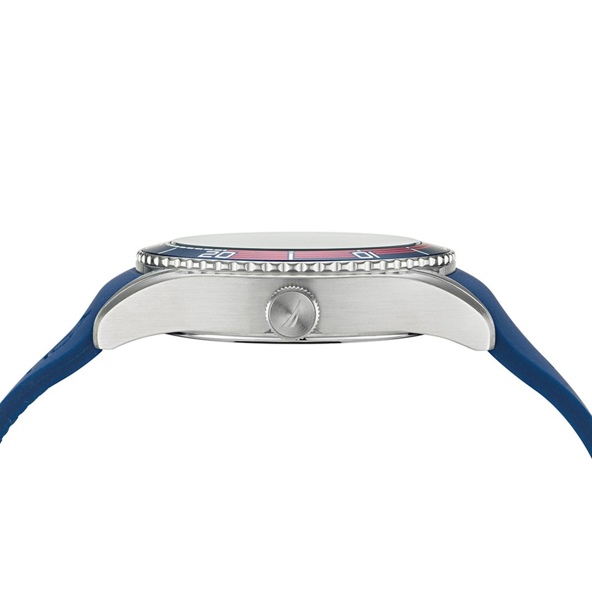 Reloj Azul de Silicón para Caballero Nautica N83