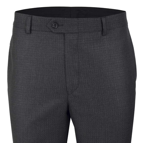 Traje Negro con Diseño Microcuadros Slim Fit Formens para Caballero