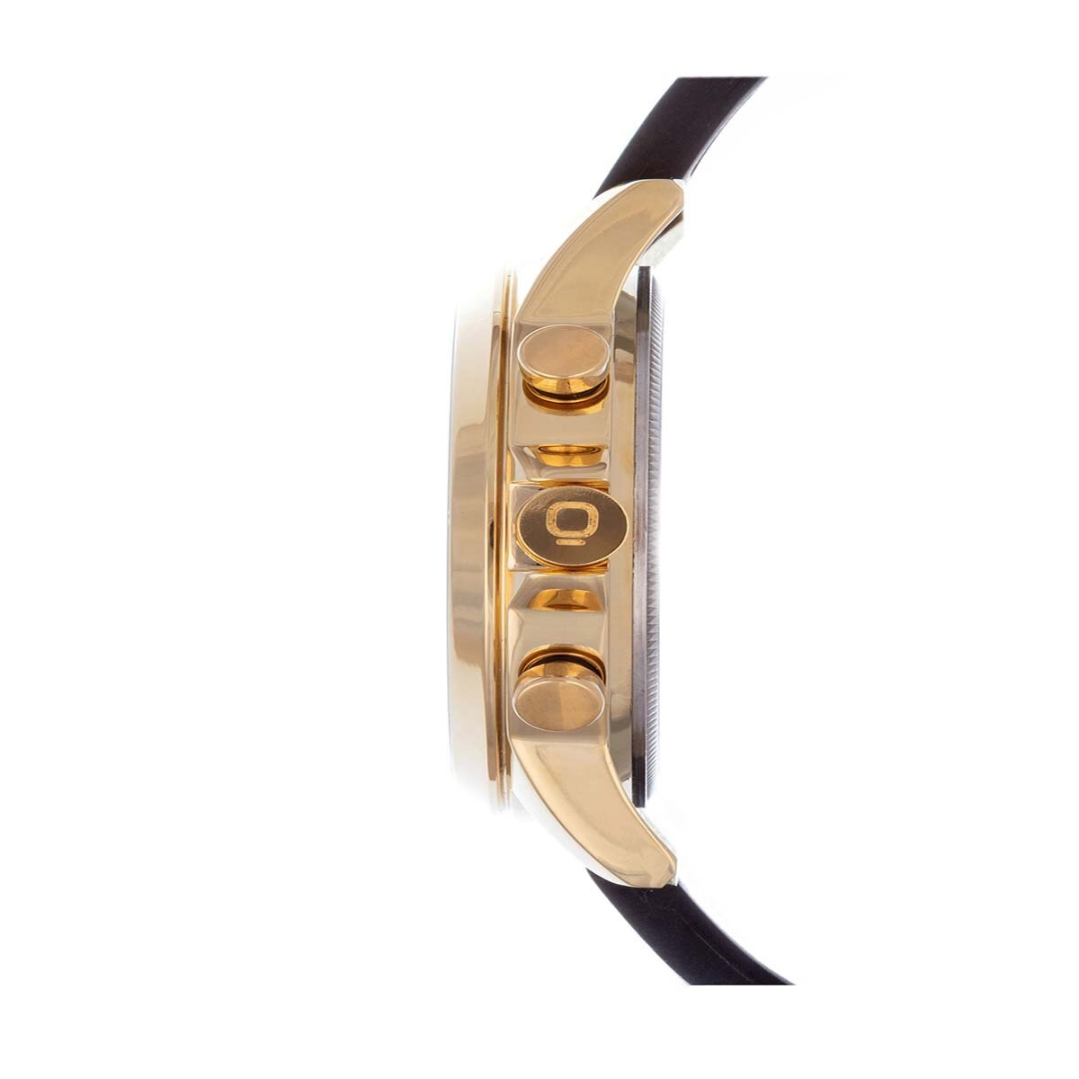 Reloj Negro con Bisel Dorado para Caballero Enso