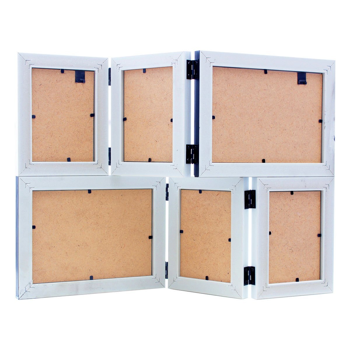 Multi Portarretrato Negro Y Blanco 4X6 Quadrum