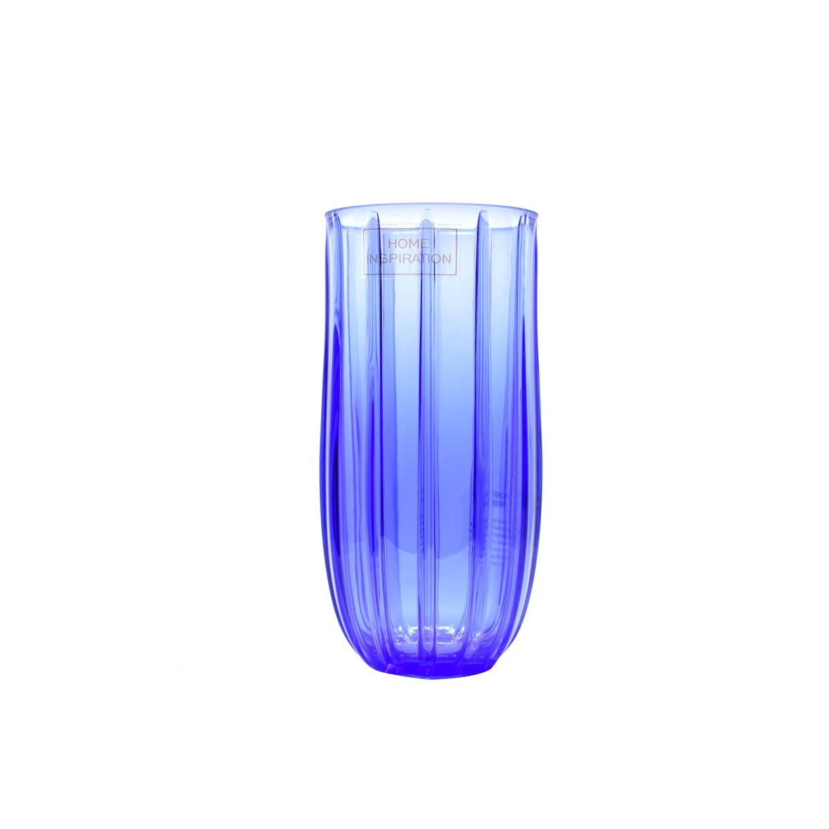 Vaso Highball Rayado Morado Distinto