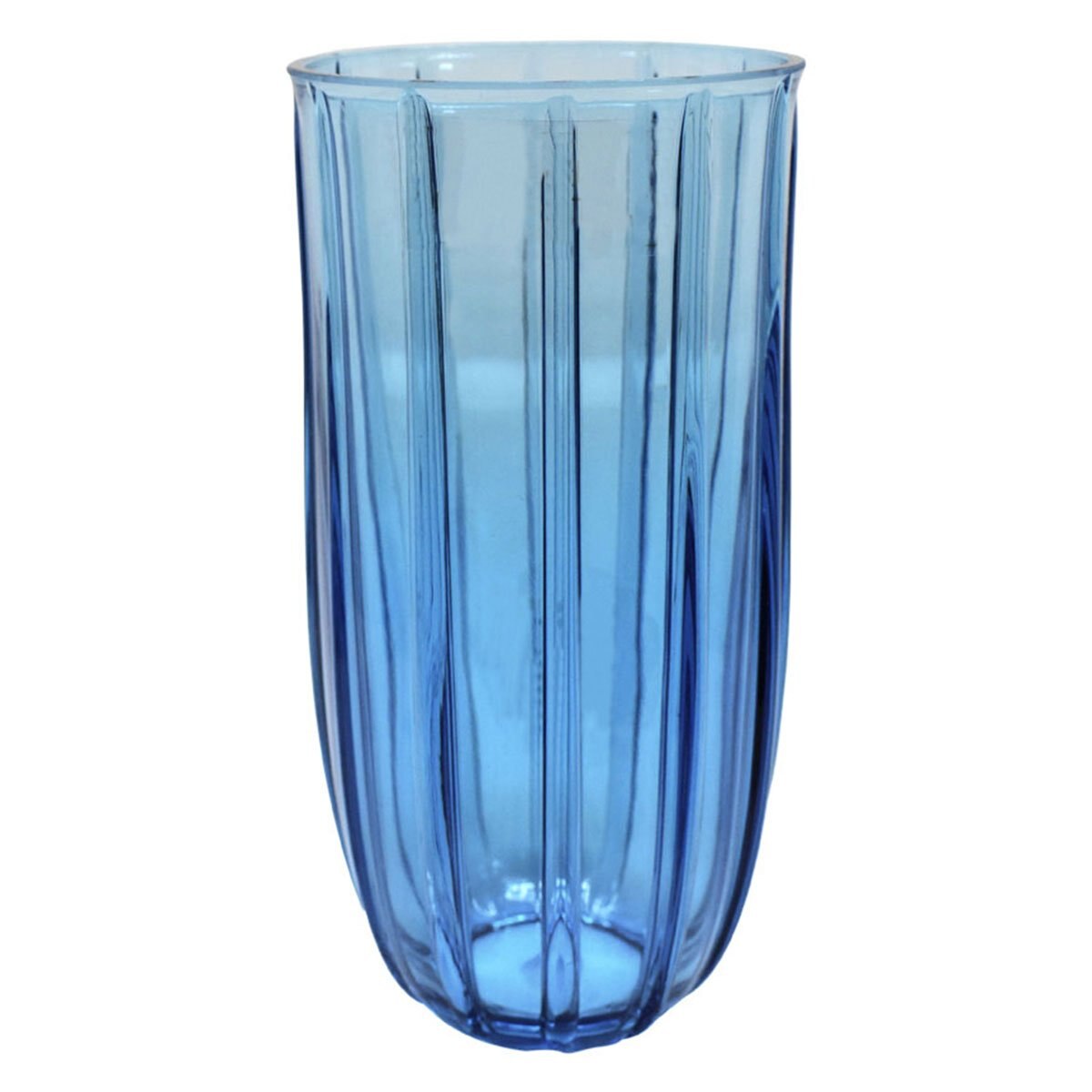 Vaso Highball Rayado Azul Distinto