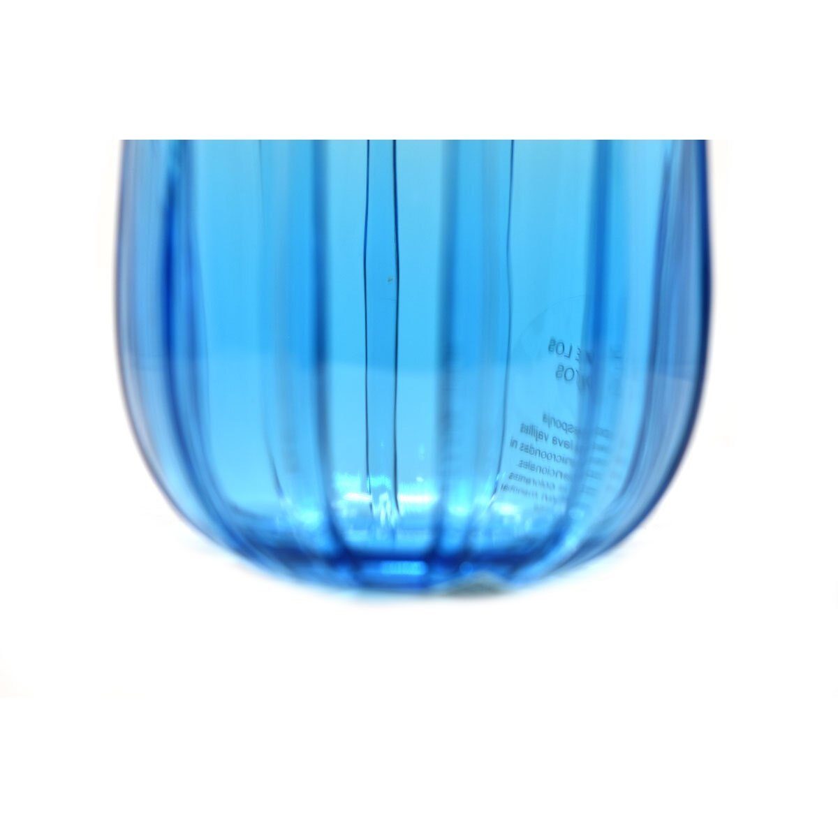 Vaso Old Fashion Rayado Azul Distinto