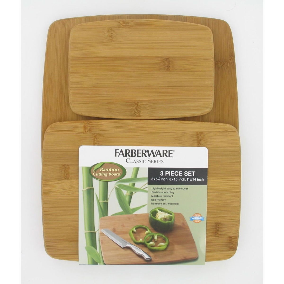 Juego 3 Tablas de Bambu Farberware