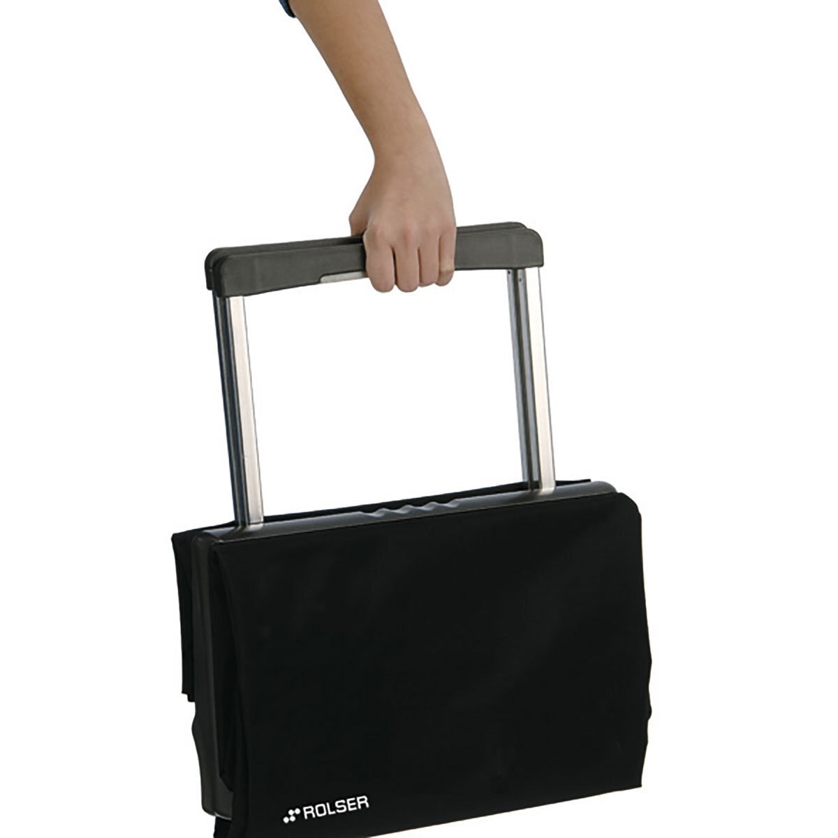 Carrito Naranja para Mandado Pleglamatic Rolser
