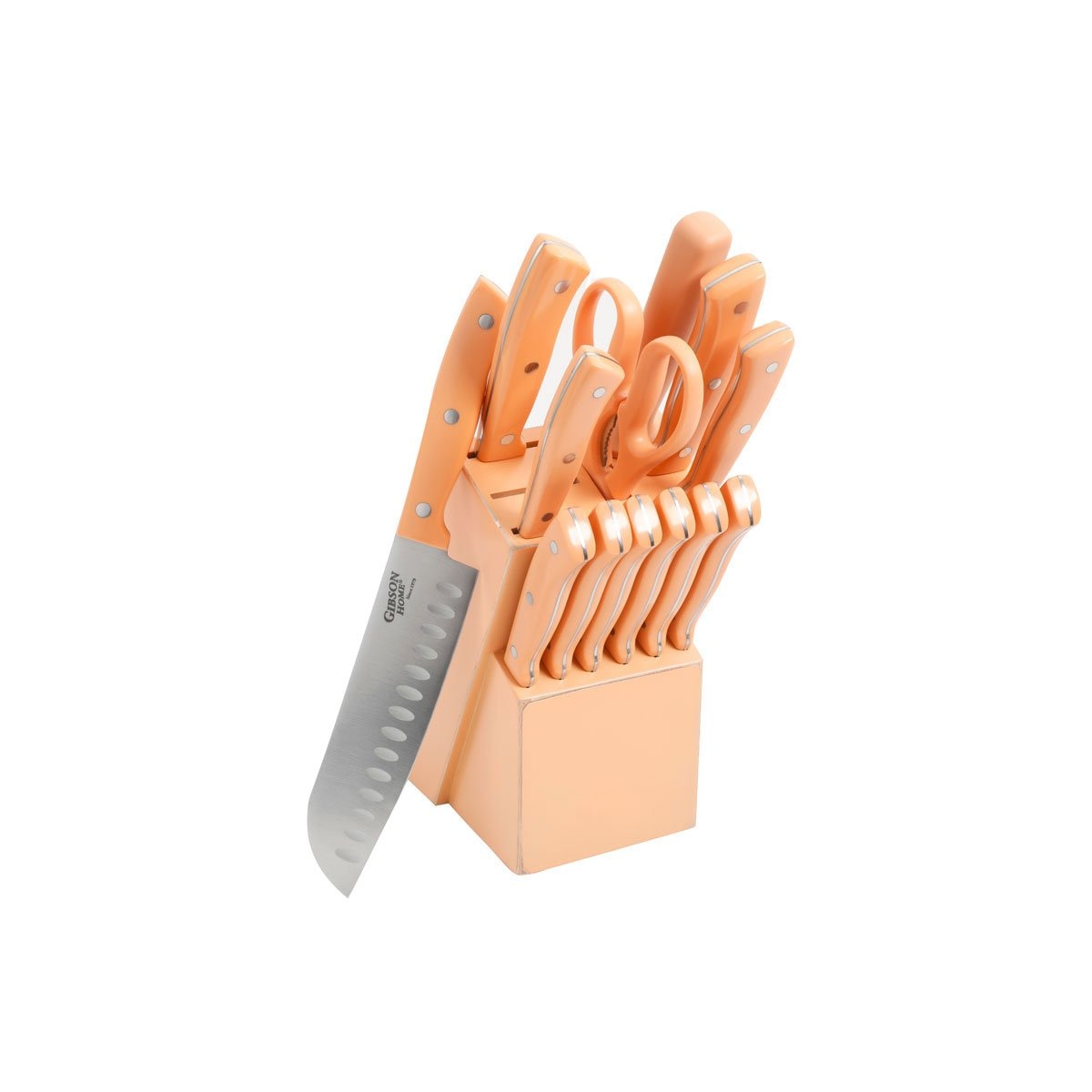 Block de 14 Cuchillos Coral Gibson
