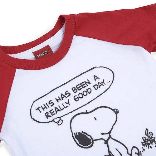 Conjunto de 3 Piezas con Pantalón de Mezclilla, Camisa y Playera para Niño Snoopy