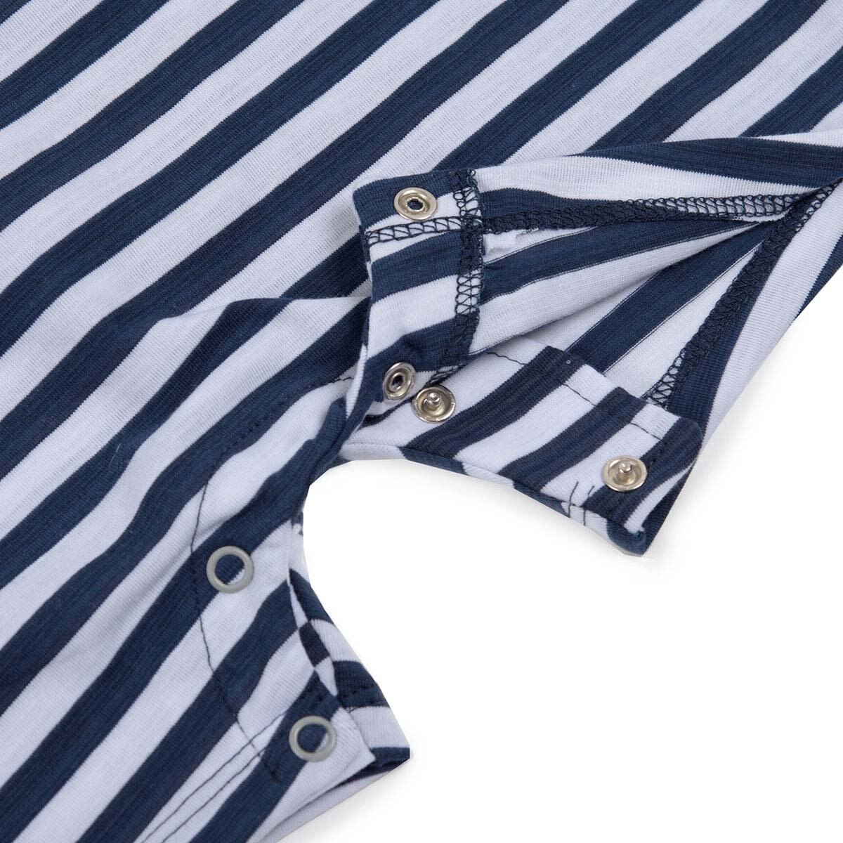 Playera Azul/blanco Being 2 Nice para Niño
