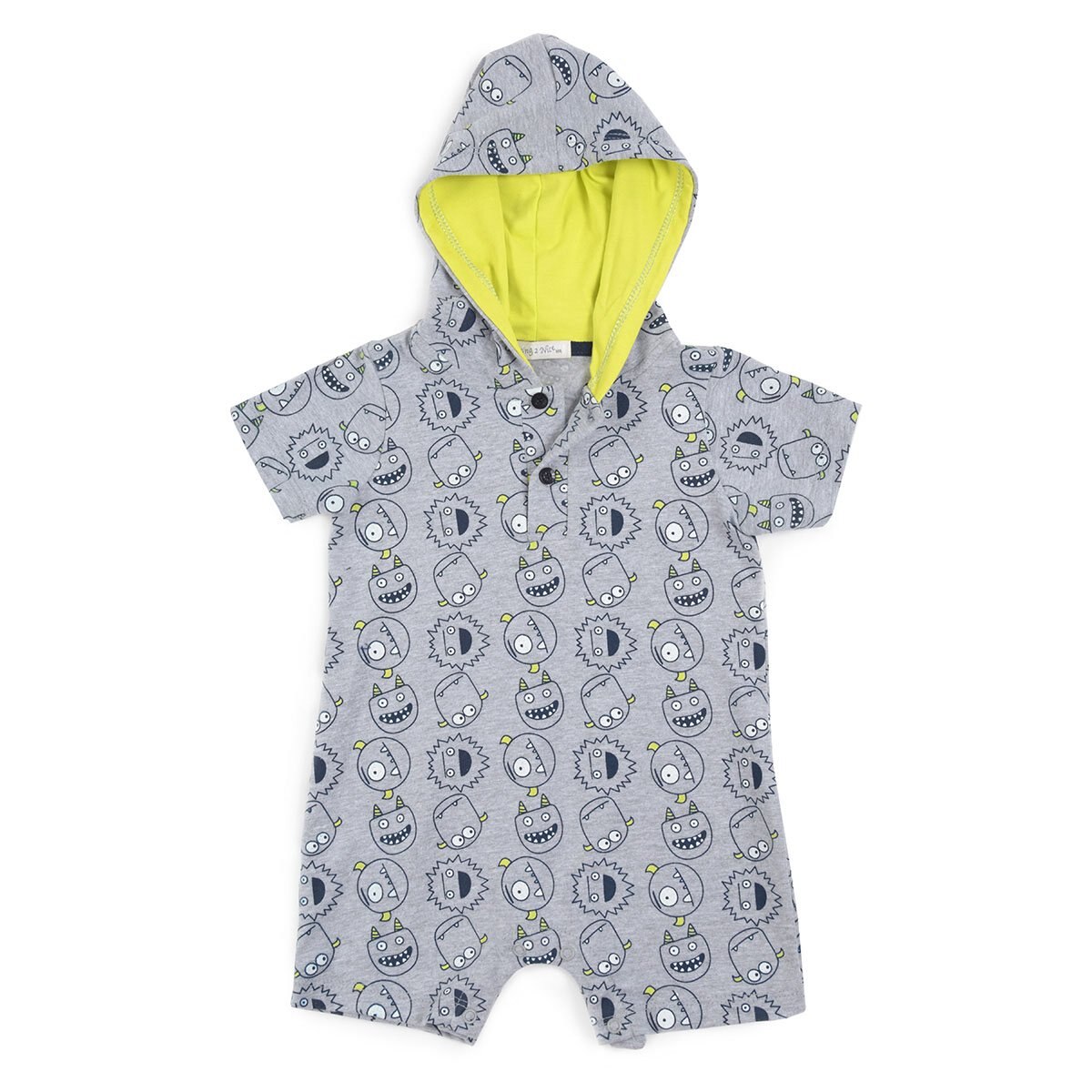 Playera Gris con Capucha Being 2 Nice para Niño