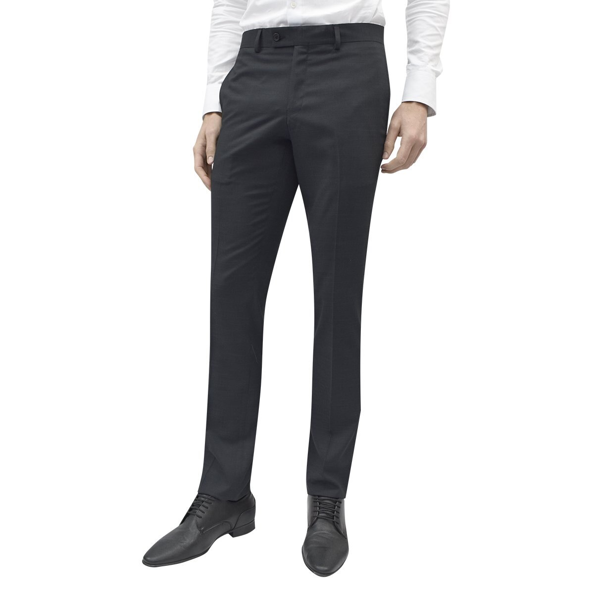 Traje Negro con Chaleco Ultra Slim Chaps para Caballero