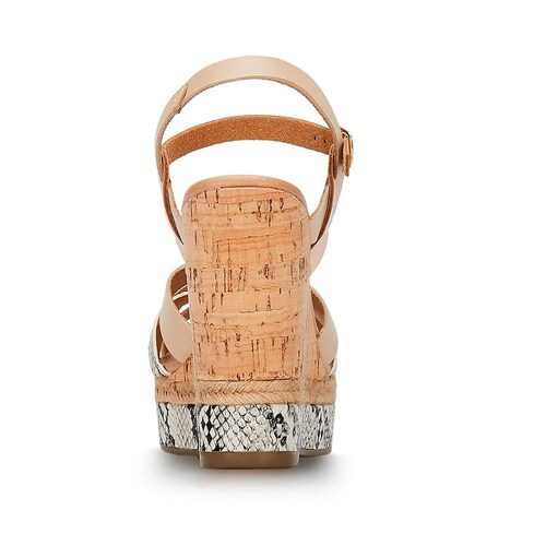 Sandalia Beige con Suela de Yute Andrea