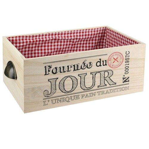 Caja Panera de Madera Cmp