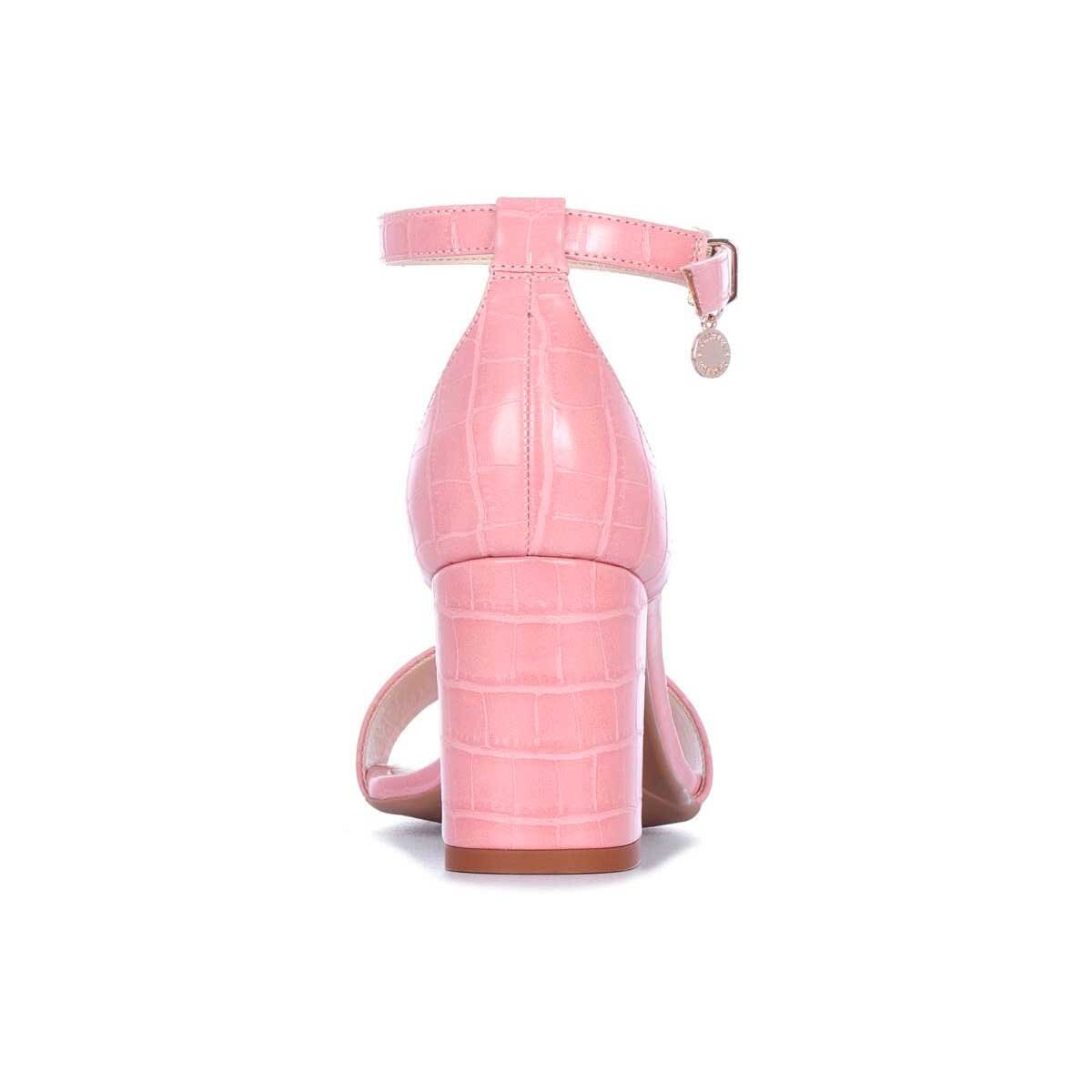 Sandalia con Pulsera al Tobillo Color Rosa Westies