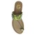 Sandalia con Tira Y Aro para Dedo Pulgar Color Verde Claro G By Guess