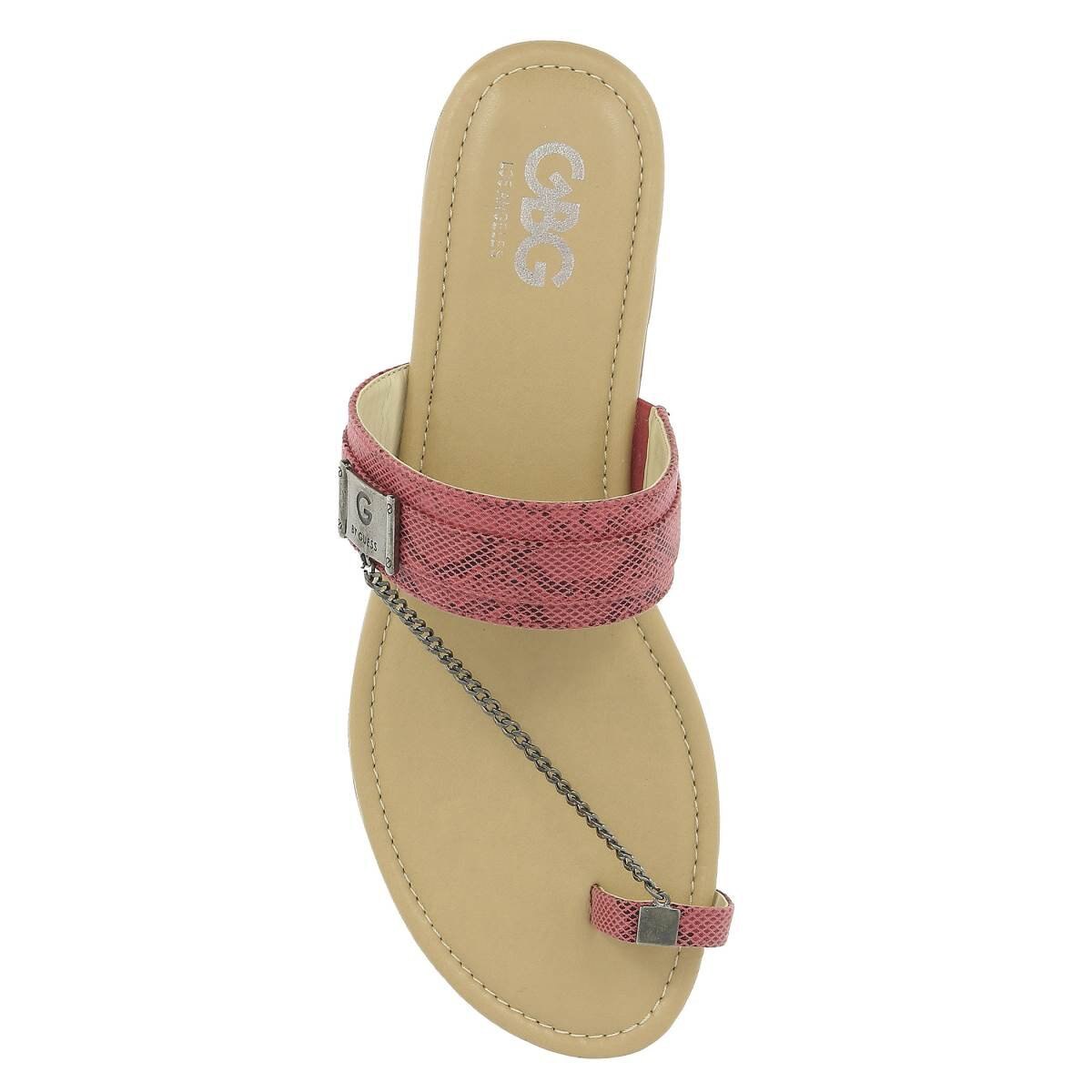Sandalia con Tira Y Aro para Dedo Pulgar Color Rosa G By Guess