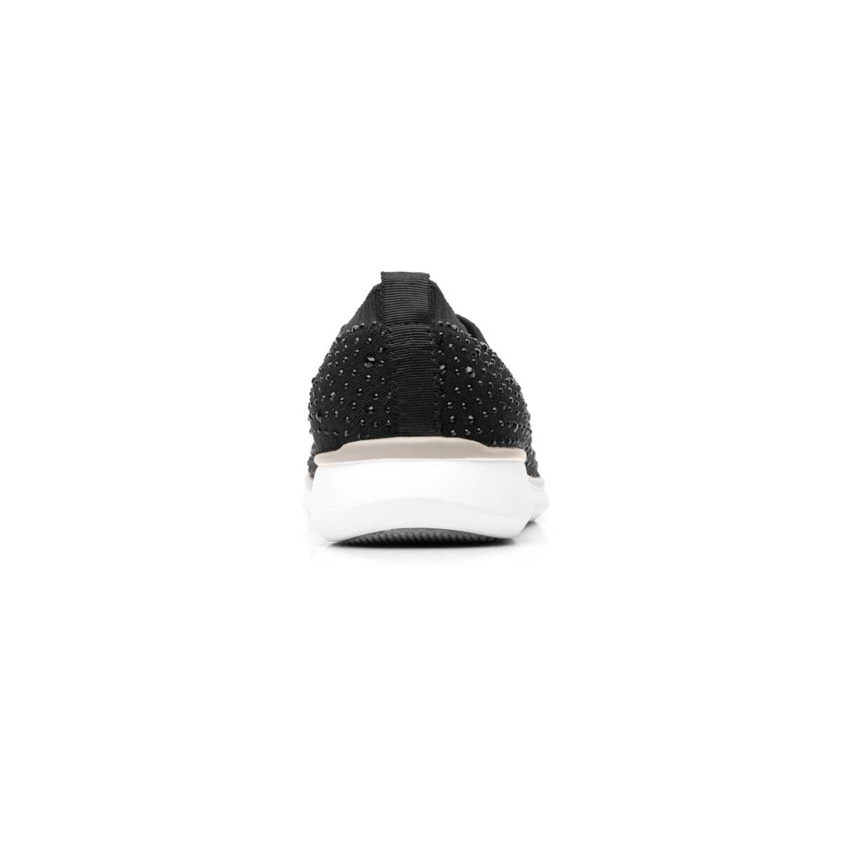 Slip On Negro Textil Flexi