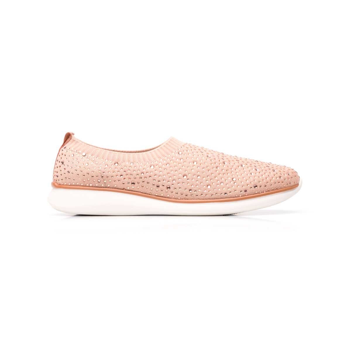 Slip On Rosa Textil Flexi