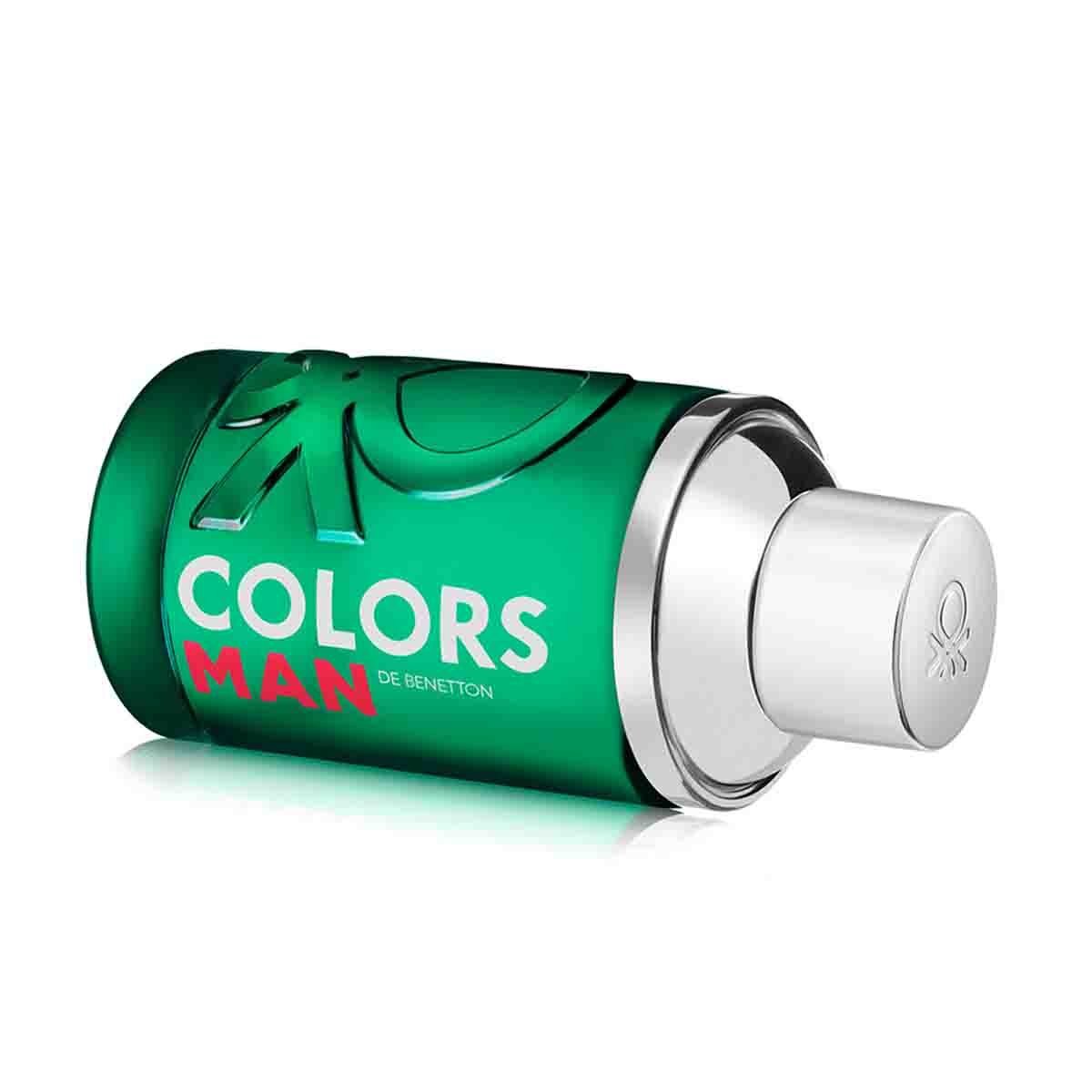 Estuche para Caballero Benetton Colors Man Green Edt 100 Ml + After Shave 75 Ml