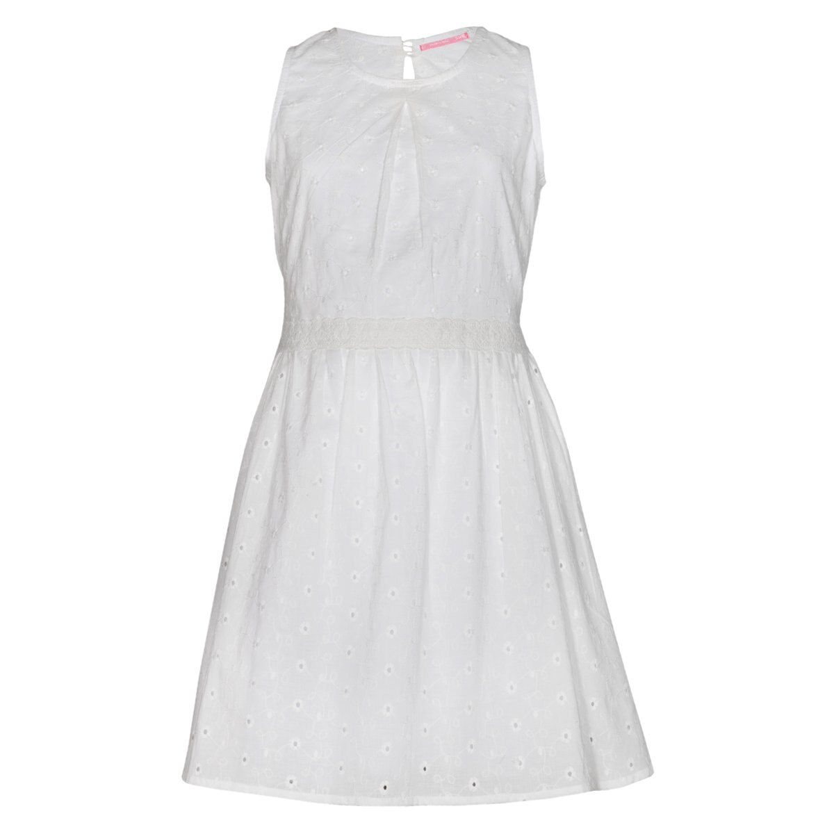 Vestido Sin Manga con Escote de Gota en Espalda Studio si