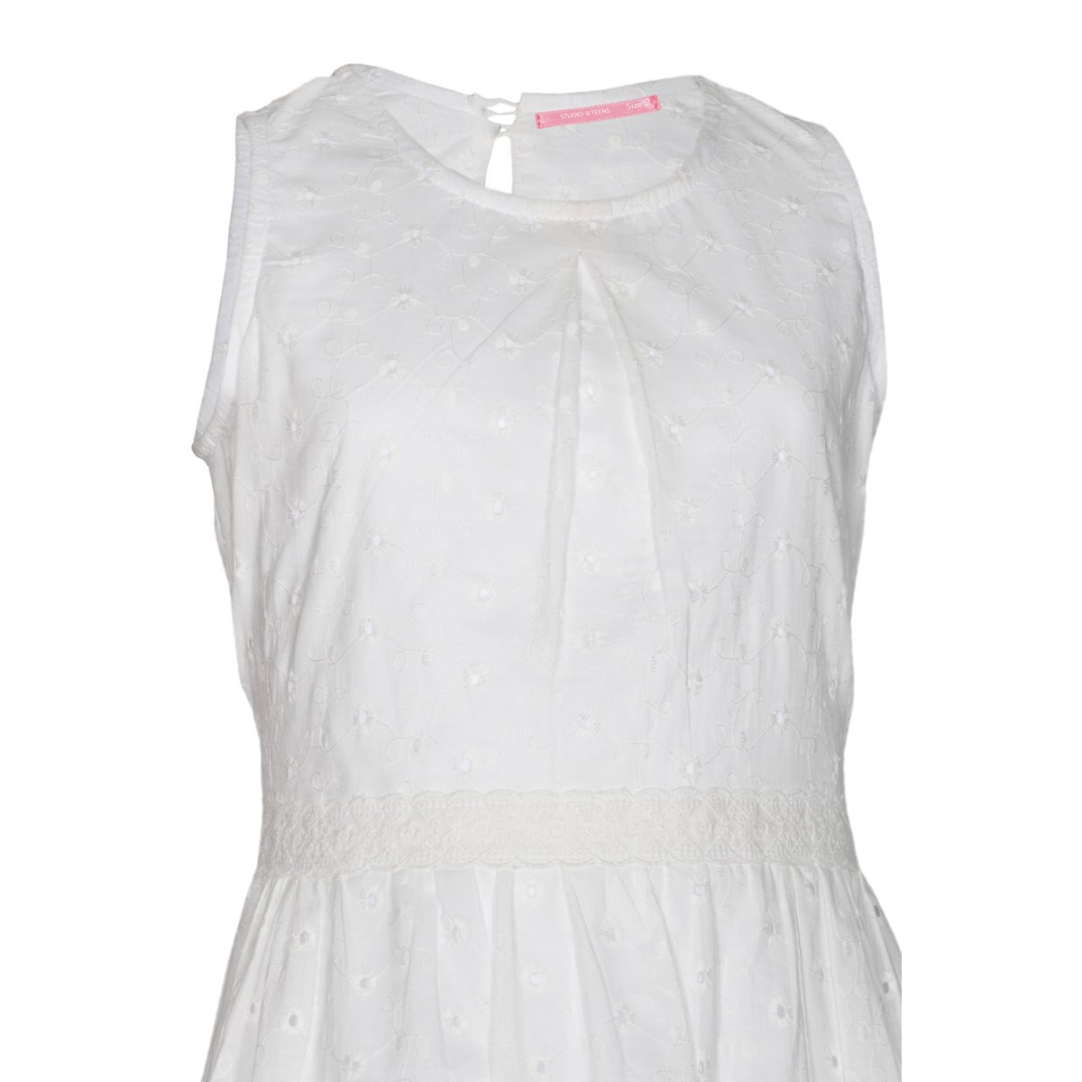 Vestido Sin Manga con Escote de Gota en Espalda Studio si