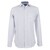 Camisa de Vestir Tradicional Blanca con Líneas Punteadas Carlo Corinto Paris para Hombre