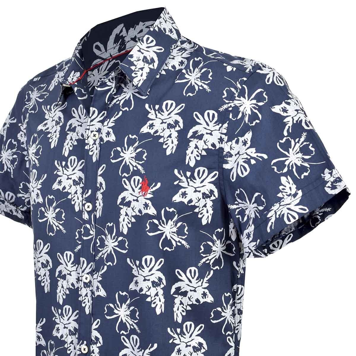polos floreados para hombre