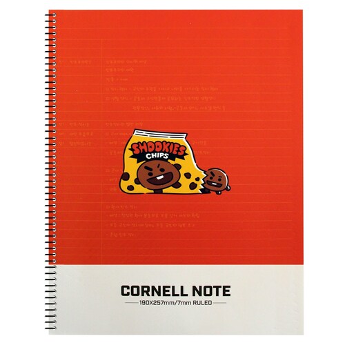 Cuaderno Cornell Personaje Shooky Línea Bt21