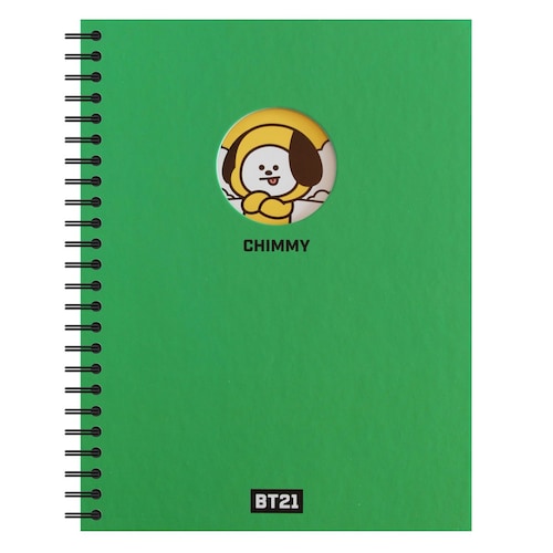 Cuaderno de Ventana Personaje Chimmy Línea Bt21
