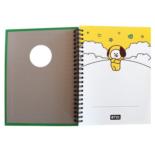 Cuaderno de Ventana Personaje Chimmy Línea Bt21