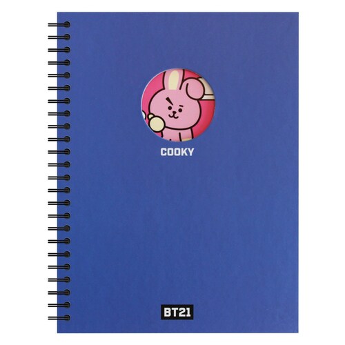 Cuaderno de Ventana Personaje Cooky Línea Bt21