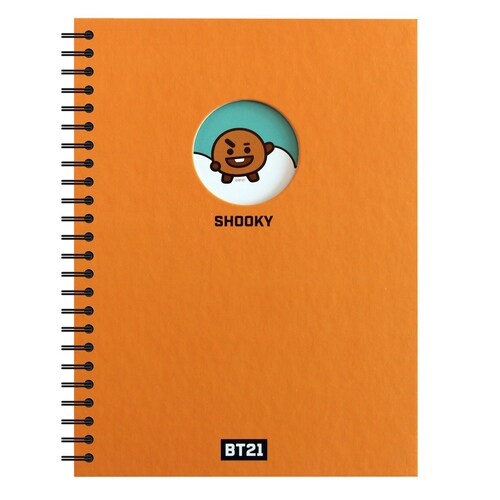 Cuaderno de Ventana Personaje Shooky Línea Bt21
