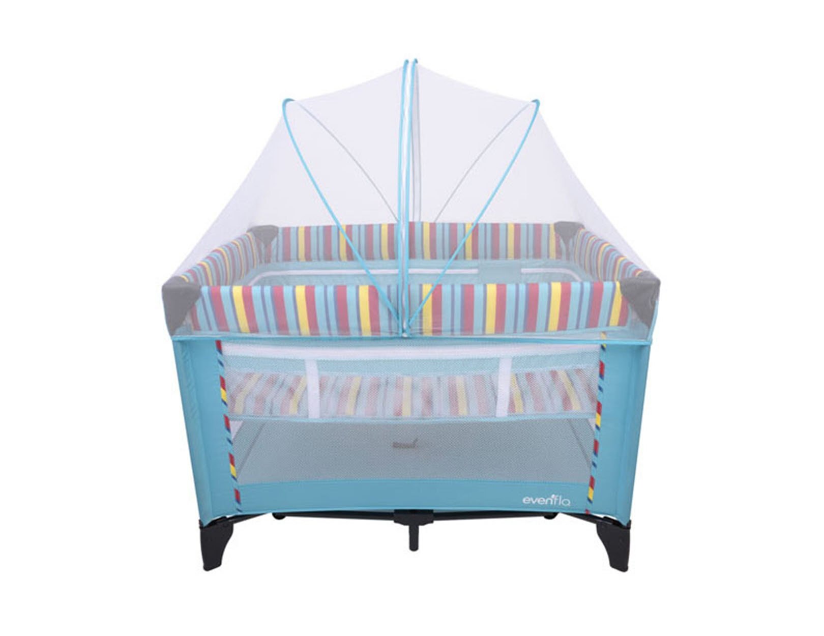 Cuna Ligth Dreams Teal Evenflo