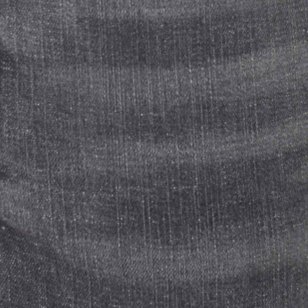 Jeans Negro Deslavado Cintura Media Fukka para Caballero