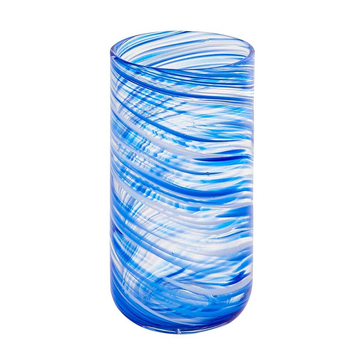 Vaso Azul Swirl Tumbler Pier 1 Imports
