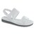 Sandalia con Suelón Dentado Blanco B Trendy para Niña