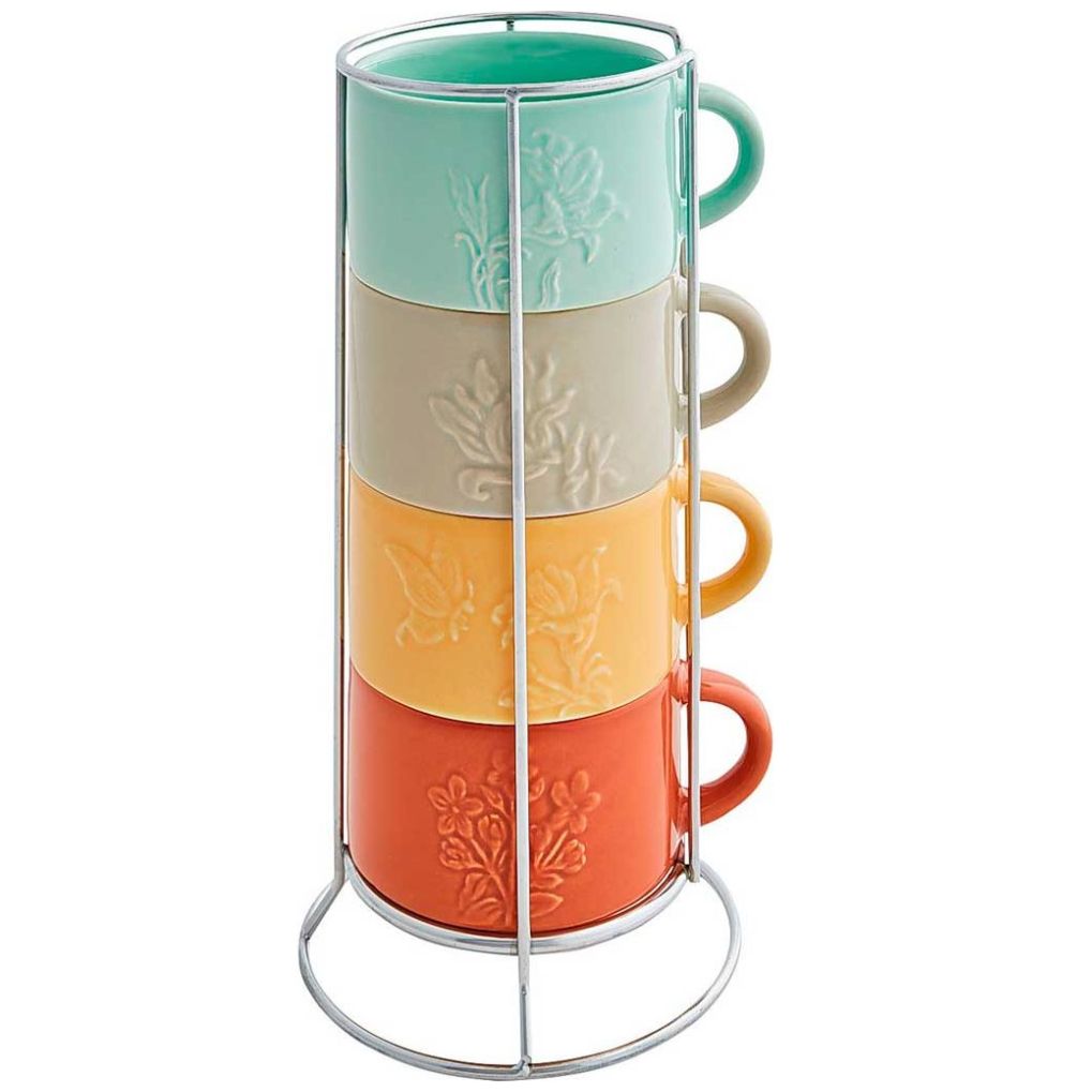 Taza Terra Stack Set4 Pier 1 Imports