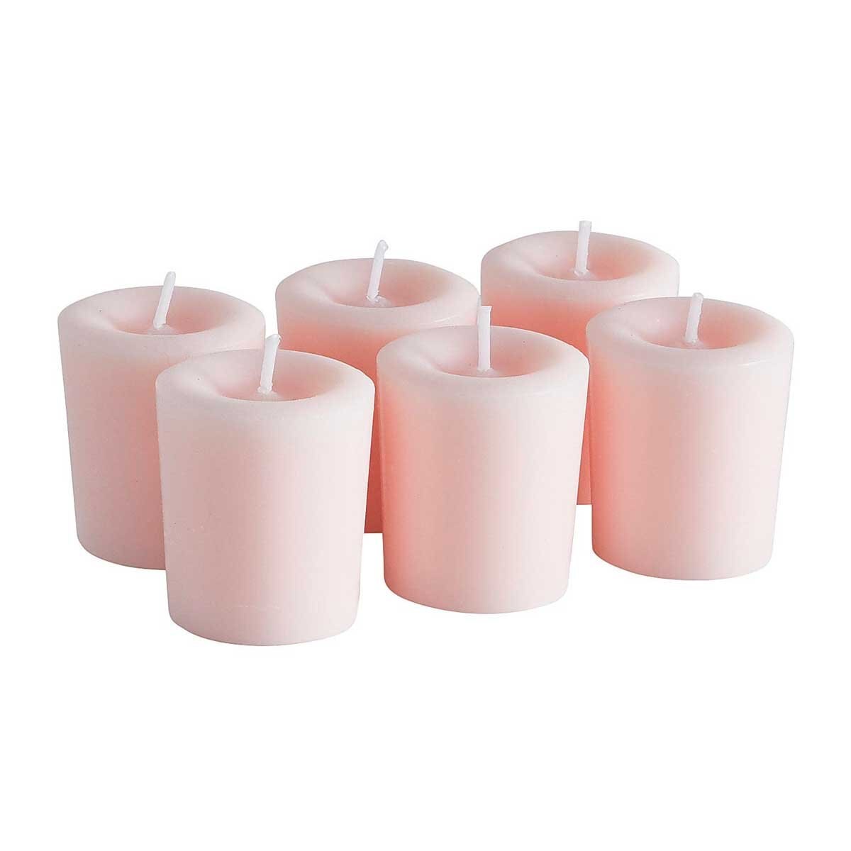 Velas Pink Champagne Pier 1 Imports - 6Pz