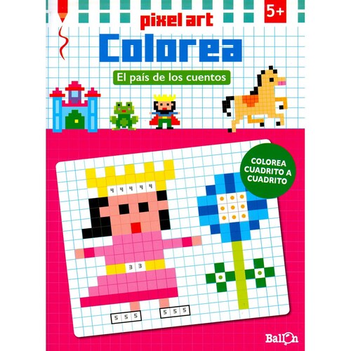 Pixel Art Colorea - el País de los Cuentos de Vecchi