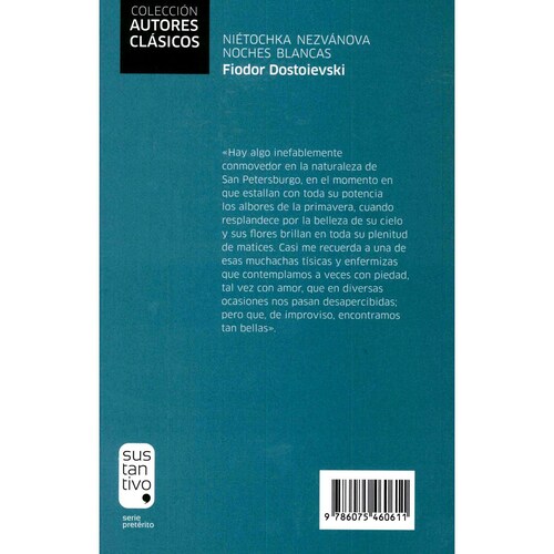 Niétochka Nezvánova Noches Blancas de Vecchi