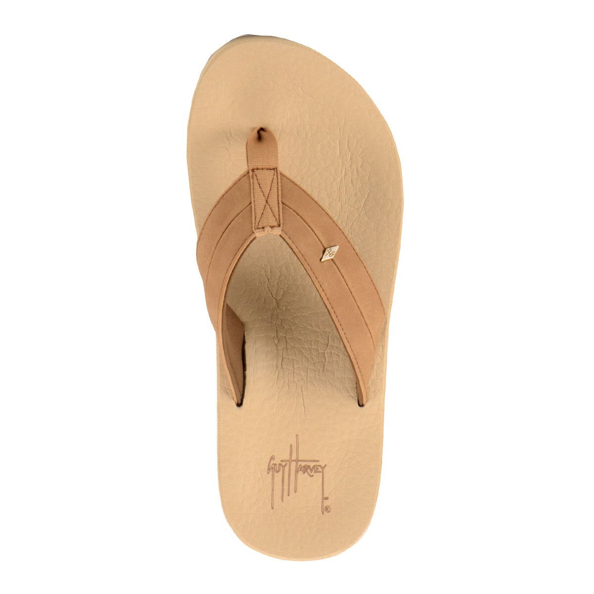 Sandals Sandalias Guy Harvey Sandalia Café Claro Pata De Gallo