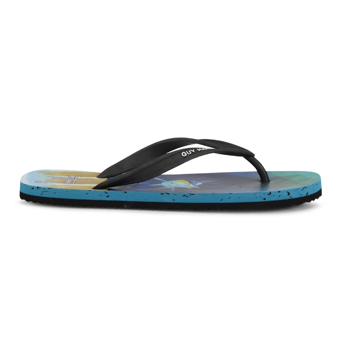 Sandalia Pata de Gallo Negro Combinado Guy Harvey para Caballero