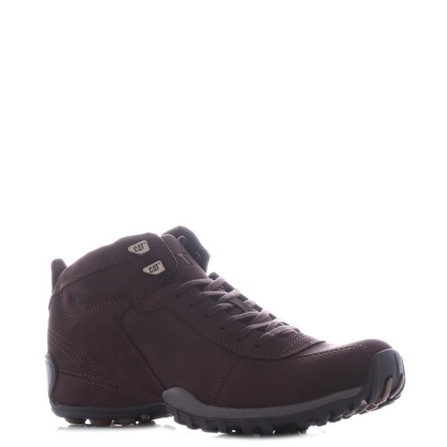 Bota Casual de Piel Café Cat para Hombre