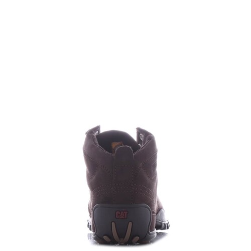 Bota Casual de Piel Café Cat para Hombre