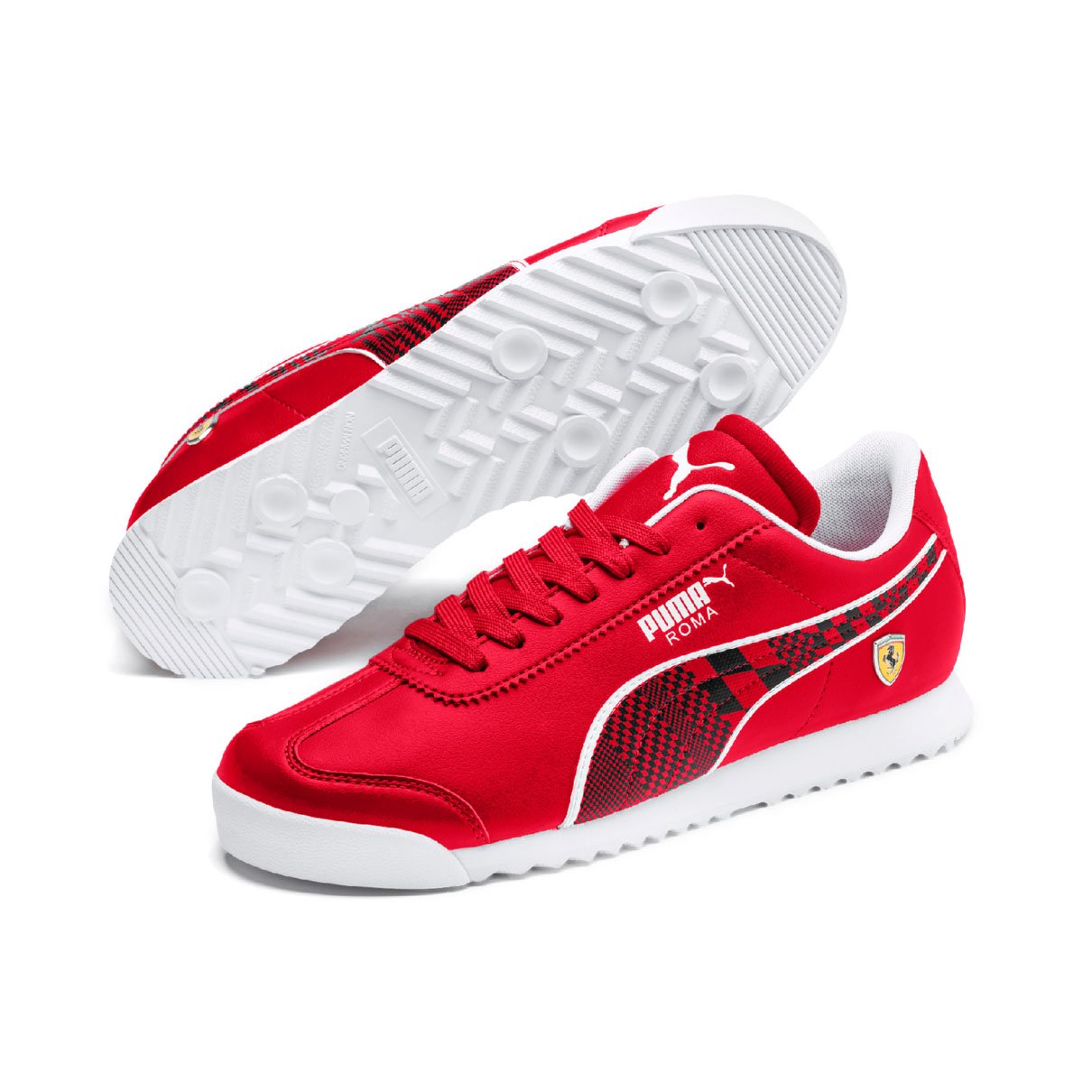 Tenis casual rojo para caballero puma ferrari roma - Sears