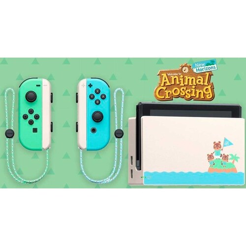 Consola Nintendo Switch Edici&oacute;n Especial Animal Crossing