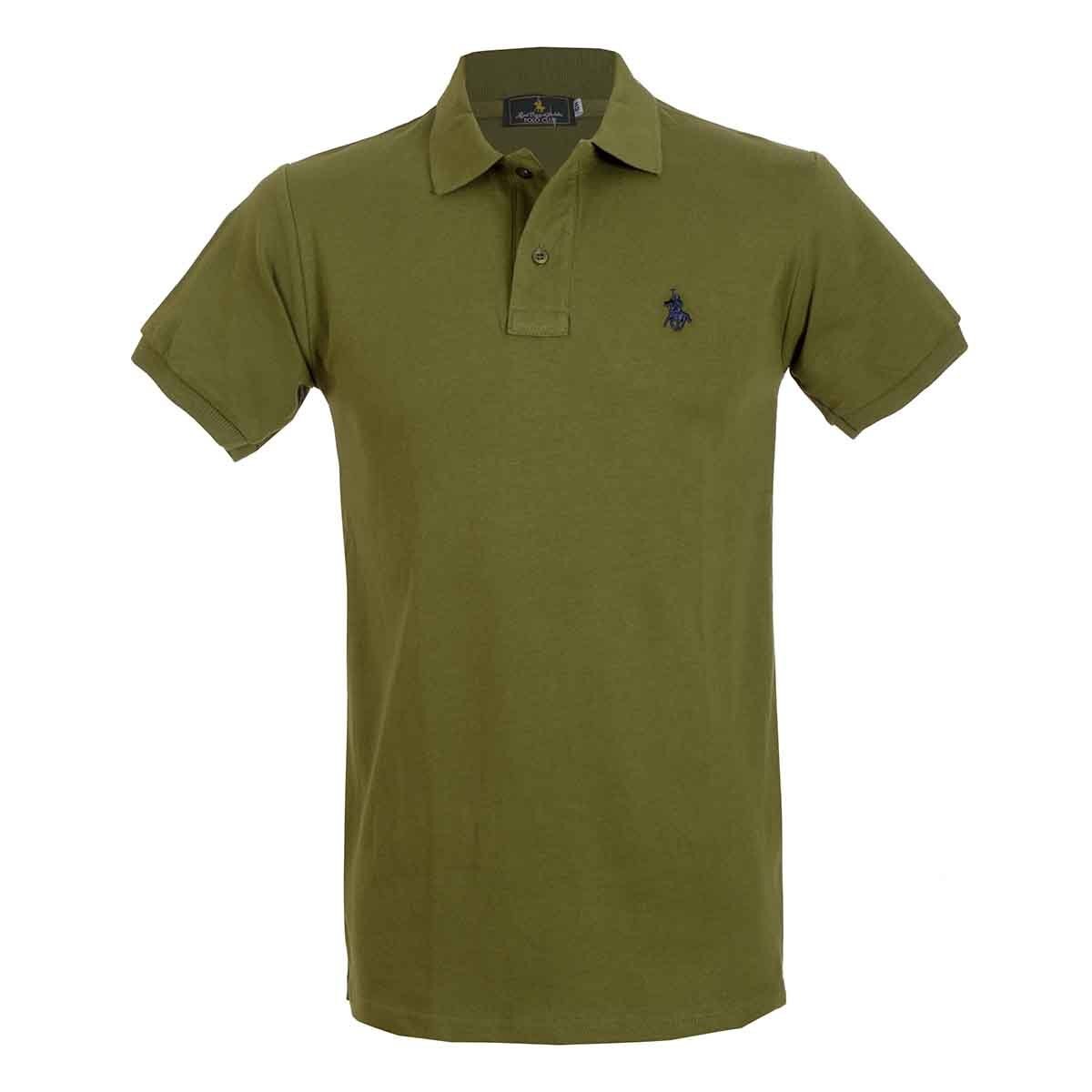 Playera Básica Polo Club para Caballero