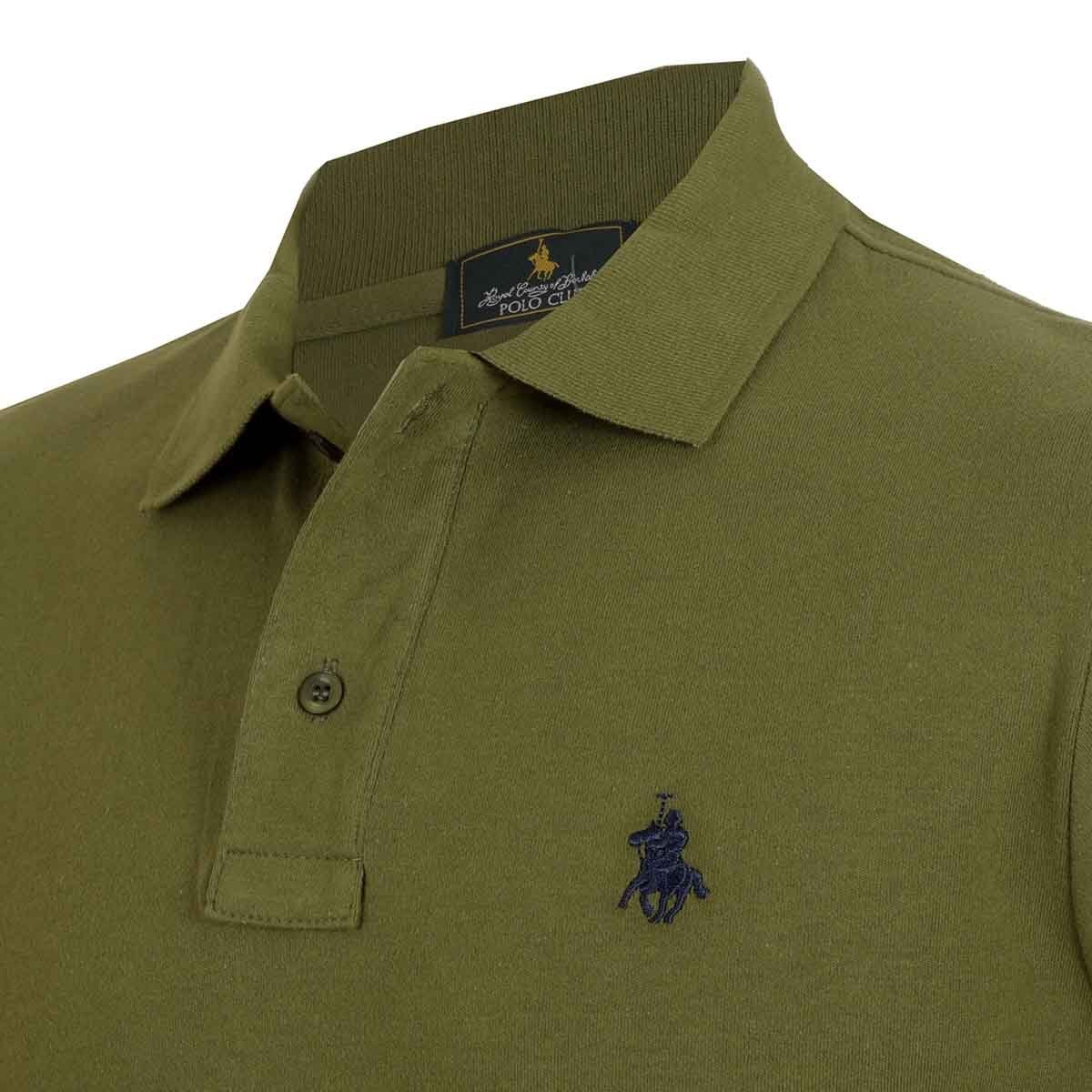 Playera Básica Polo Club para Caballero