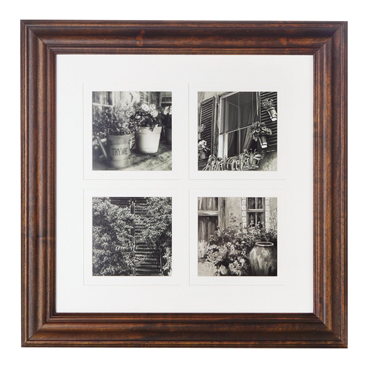 Portarretrato de Madera Nuez 49.2X49.2X2.5 Union