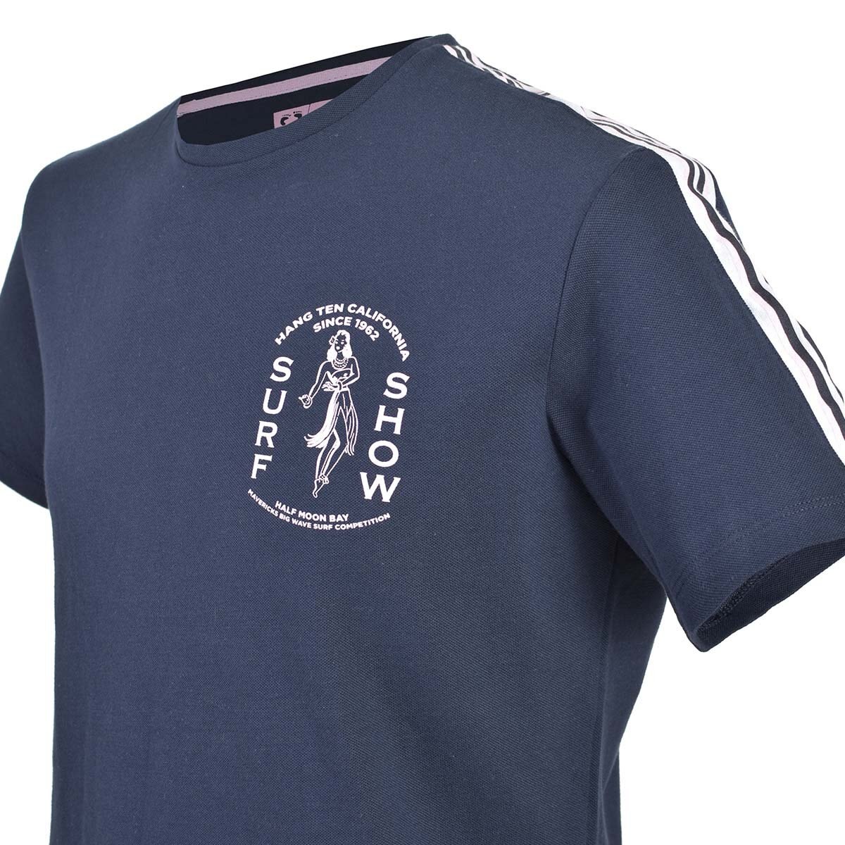 Playera con Bloque en Hombros Hang Ten para Caballero