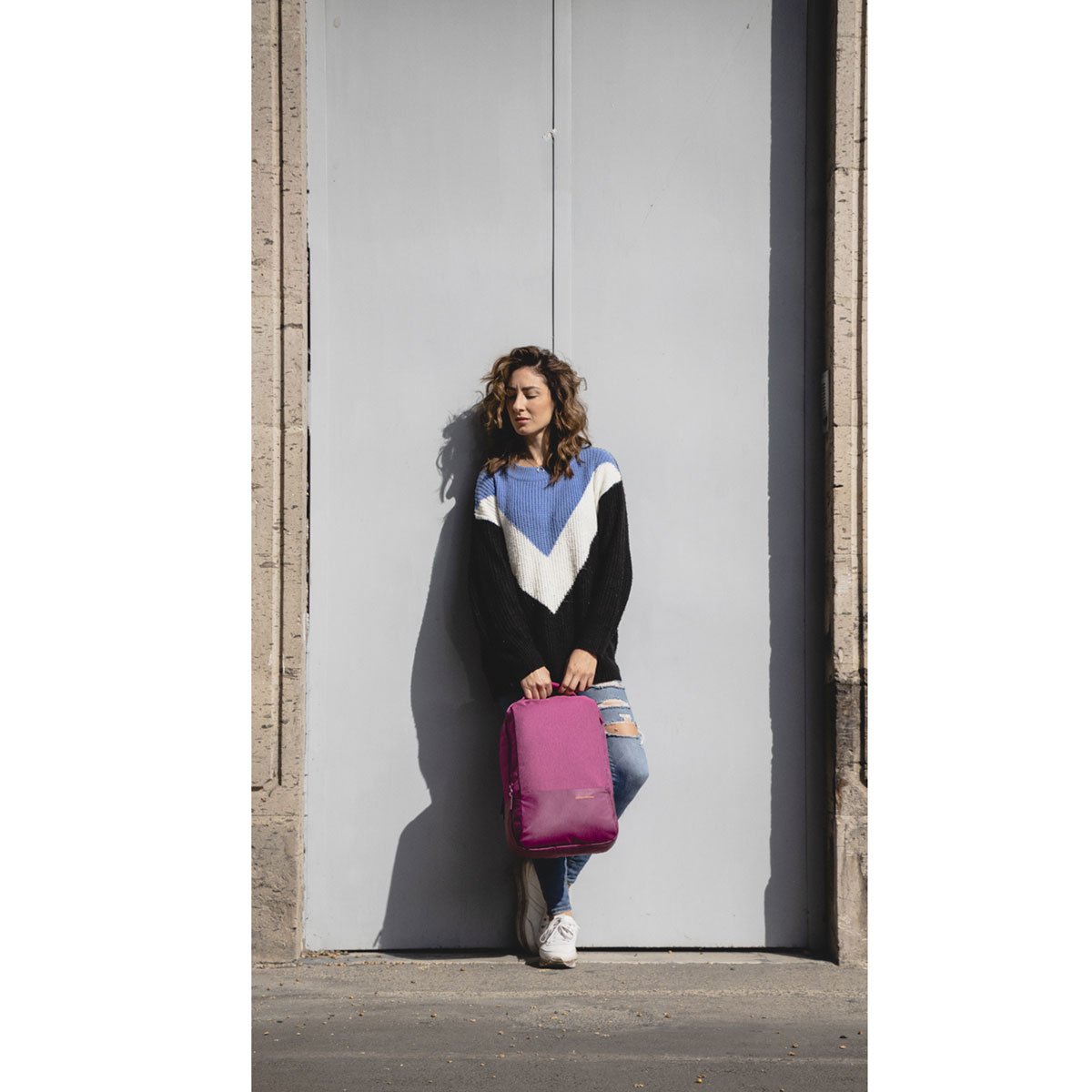 Mochila Portalaptop 15.6" Phoenix Morado Cool Capital